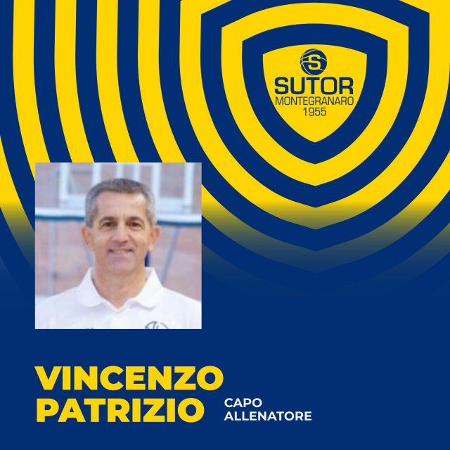 Vincenzo Patrizio è il nuovo allenatore della Sutor Basket Montegranaro
